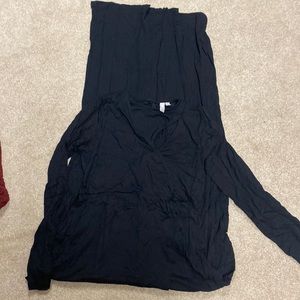 Gorgeous ASOS size 8 full length faux wrap dress